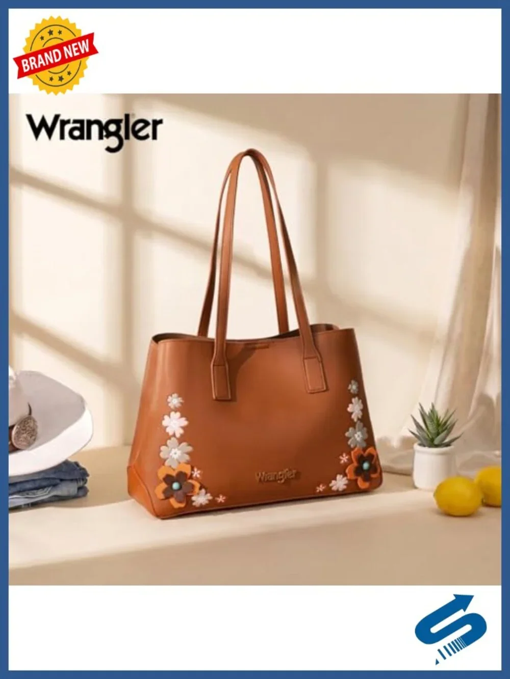 Tote Bag for Women Designer Floral Purse Handbag Top Handle Satchel Shoulder